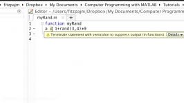 Lesson 3.2 Function InputOutput