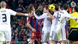 El Clasico  Real Madrid vs Barcelona  Fights Fouls Dives