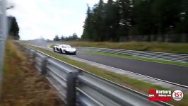 اولین تست مکلارن P1 در پیست Nurburgring