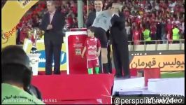 جدید لحظه به لحضه ورود بازیکنان پای سکوی قهرمانی جشن قهرمانی پرسپولیس حامد طاهاperspolisLive24