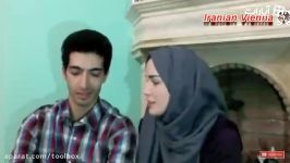 زبان یاد دادن اقای ایرانی به خانم خارجیش چه حجابی افری