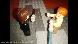 Lego Star Wars Anakin vs Obi Wan Kenobi