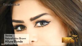 لنز رنگی بلا دیاموند allure blonde  فرالنز