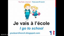 French Lesson 211  AT SCHOOL Part 1 French Vocabulary Expressions School supplies School subjects