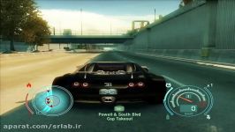 گیم پلی Need For Speed Undercover  Bugatti Veyron