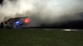 Mad Mike RedBull RX7  Spitting Flames With No Exhaust