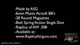 ASG AW .308 Accuracy International England Airsoft Sniper Rifle Review