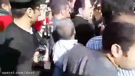 فیلم دوم   حضور معنادار احمدی نژاد در حرم امام رضا ع