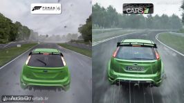 Forza Motorsport 6 vs Project CARS  Rain Effects Comparison