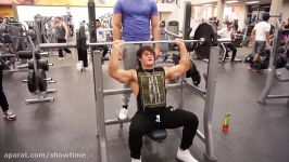 Shoulder Workout with Armin van Buuren Showtek and Jeff Seid