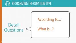 Inside the TOEFL® Test Listening Questions  Detail