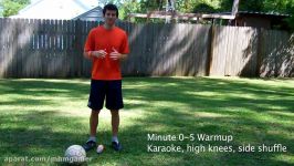Drills in Soccer  30 Minute Soccer Training Session #1  Online Soccer Academy
