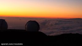 ویدیوی زمان گریز زیبایی های آسمان شب در جزایر هاوایی