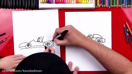 How To Draw A Race Car For Young Artists