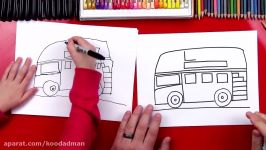 How To Draw A Double Decker Bus