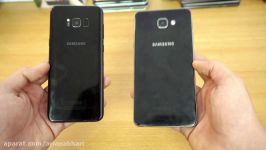 مقایسه سرعت Samsung Galaxy S8 Plus vs Galaxy A9 Pro