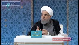 روحانی در نخستین مناظرۀ انتخابات ریاست جمهوری 2