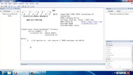 5.1 اصول اولیه STATA دانلود نصب دستورات نوشته ....