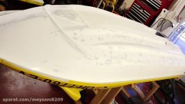 Jet Ski repair New gelcoat Kawasaki 1100 ZXi 2000