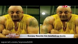 Sanjay Dutt flaunts his beefed up body