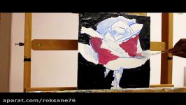 How To Paint A Rose With A Palette Knife