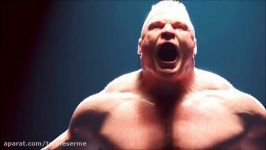 Brock Lesnar vs Goldberg کشتی کج براک لزنر گلدبرگ