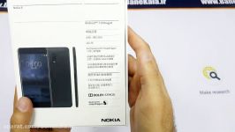 آنباکس گوشی Nokia 6 در بانه کالا