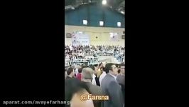 حضور اجباری دانش آموزان در استقبال روحانی در کرمان