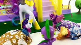 MLP EGG HUNT and Egg Roll in Canterlot Castle  Easter Bunny prank