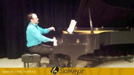 نت آهنگ fur elise اجرای Professor Alan Huckleberry