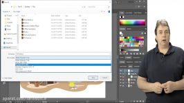 دانلود آموزش مقدماتی نرم افزار Adobe Illustrator CC...
