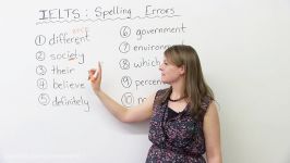 IELTS Top 10 Spelling Mistakes