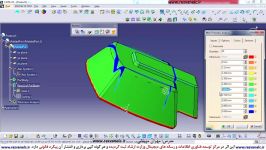 آنالیز ضخامت دیواره ها در محیط Core Cavity