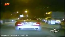 پلیس بزرگراه BENZ SL 2 برای صدای بلند اگزوز کنترل نا محسوس