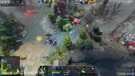 EPIC Rubick 4 Man Blackhole 4 Sec Hook by GH.God Support Level 9k God 7.05 Dota 2