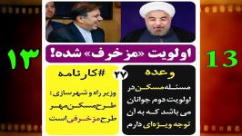 تخلف وعده روحانی در توجه به مسکن خصوصا جوانان+ سند