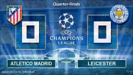 ATLETICO MADRID vs LEICESTER CITY 1 0 • Champions League 2017 • 1204