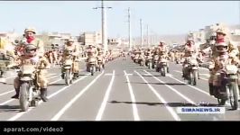 مراسم رژه نیروهای مسلح به مناسبت روز ارتش درسراسر ایران