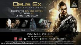 Deus Ex Mankind Divided Trailer www.tehrancdshop.com