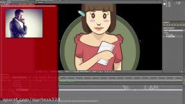 Use Adobe After Effects to lip synch a character designed in Adobe Illustrator