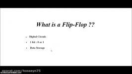 Introduction to Flip Flops.