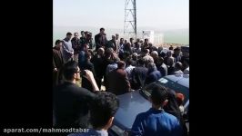 مراسم تشییع خاکسپاری عارف لرستانی در طبیعت، کرمانشاه روستای سیمینه