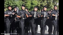 رژه یگان ویژه پاسداران اصفهان درروز ارتش