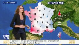 LA METEO de FANNY AGOSTINI le 2017 01 30 sur BFM TV