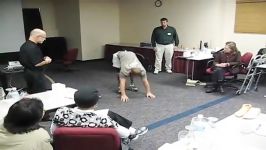 Bilateral Above Knee Amputee Getting Up From Floor