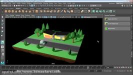 آموزش رندرگیری مایا در ویوپورت mental ray Maya Viewport Rendering