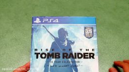 انباکسینگ بازی Rise of the Tomb raider