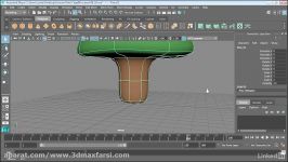 آموزش مایا نحوه نرم کردن سطوح سابدیویژن سرفیس maya subdivision surfaces