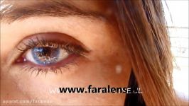 لنز رنگی فرشلوک Colors Blue  فرالنز