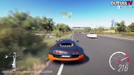 تست بوگاتی ویرون در بازی Forza Horizon 3